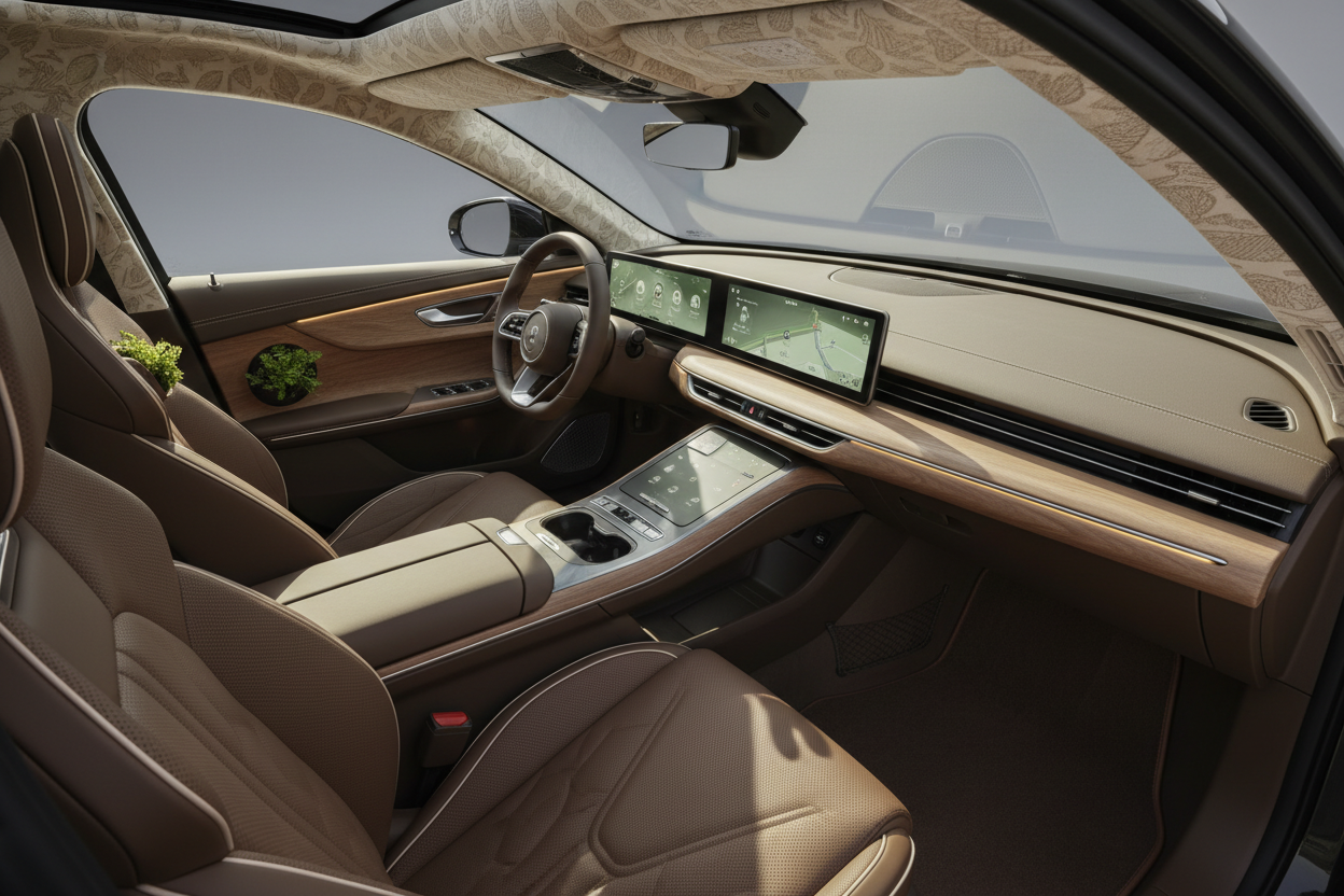 CAR LUXURY INTERIOR PREMIUM AND ECO FRRIENDLY AND AESTHETIC